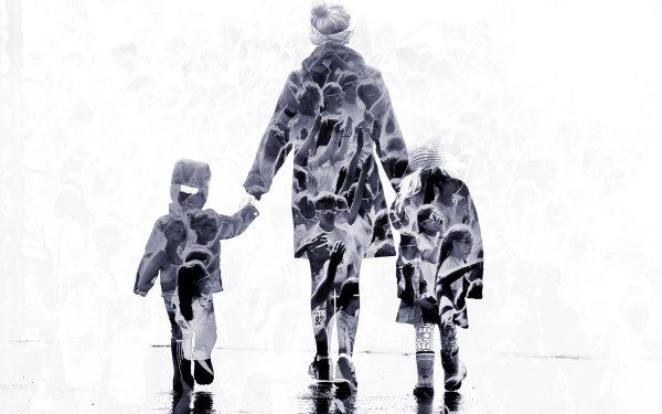 Photography Manipulation People Rear Child HD Wallpaper | Background Image