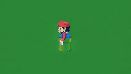 humor green facepalm Mario video game Super Mario Bros. HD Desktop Wallpaper | Background Image