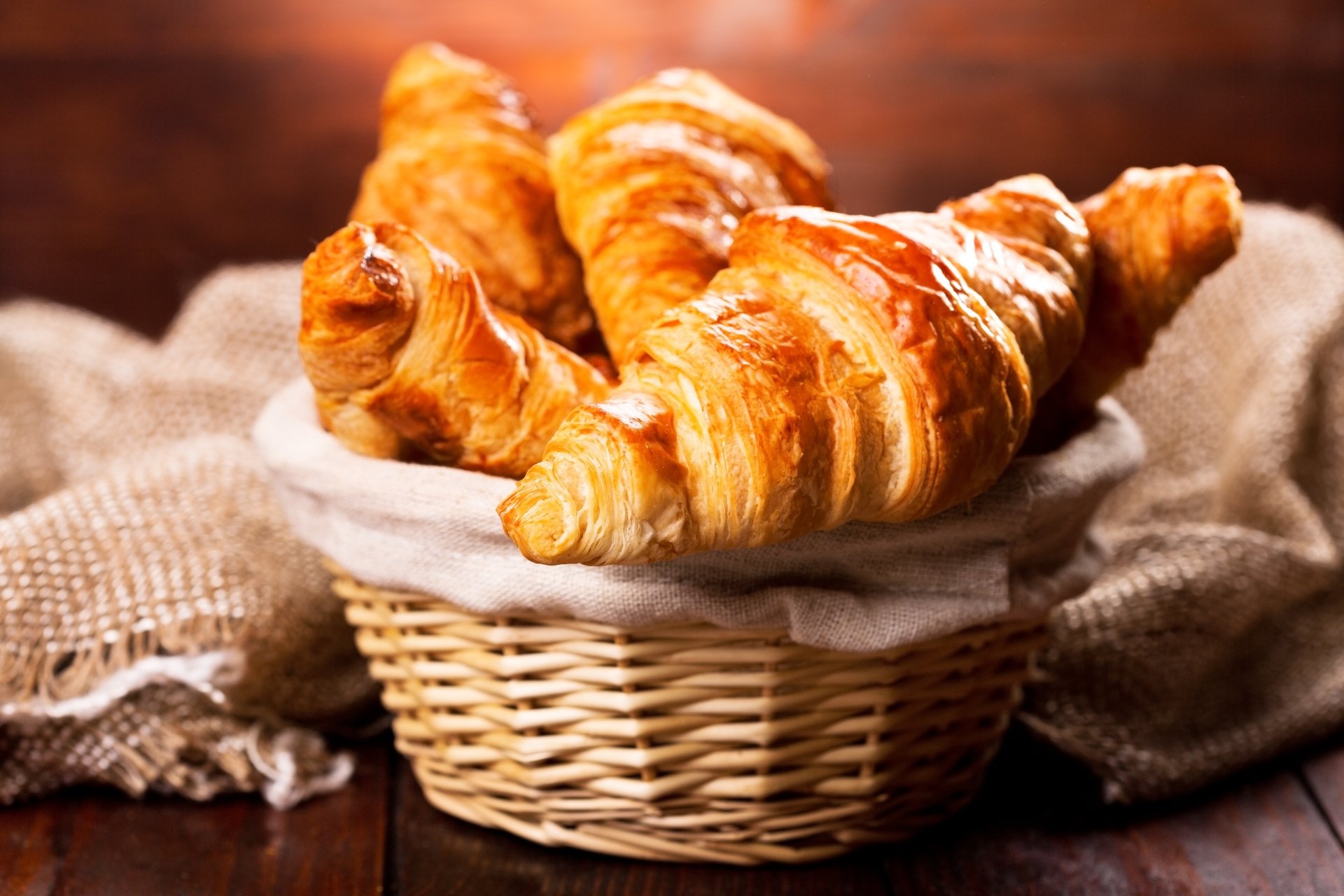 Download Breakfast Food Croissant 4k Ultra Hd Wallpaper 