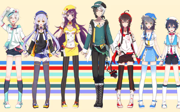 Zhiyu Moke Yuezheng Longya Yuezheng Ling Mo Qingxian Luo Tianyi YANHE (Vocaloid) Stardust (Vocaloid) Anime Vocaloid HD Desktop Wallpaper | Background Image