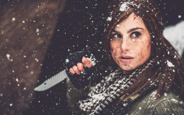 Women Cosplay Rise of the Tomb Raider Lara Croft Tomb Raider HD Wallpaper | Background Image