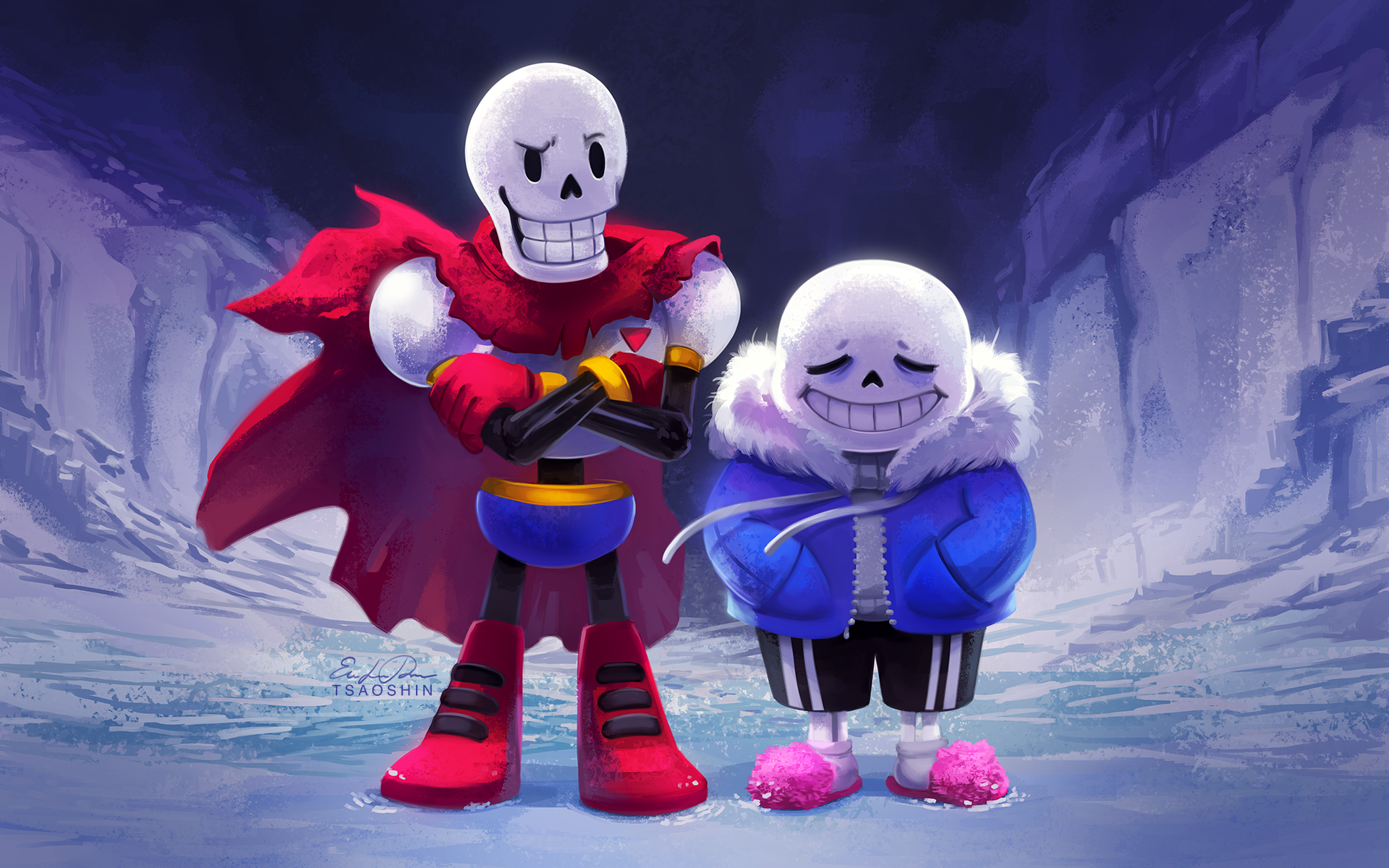 Papyrus and Sans by Eric Proctor