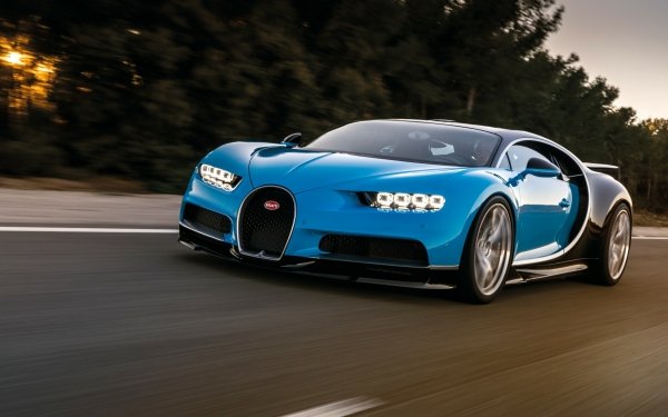 Véhicules Bugatti Chiron Bugatti Voiture Blue Car Sport Car Supercar Fond d'écran HD | Image