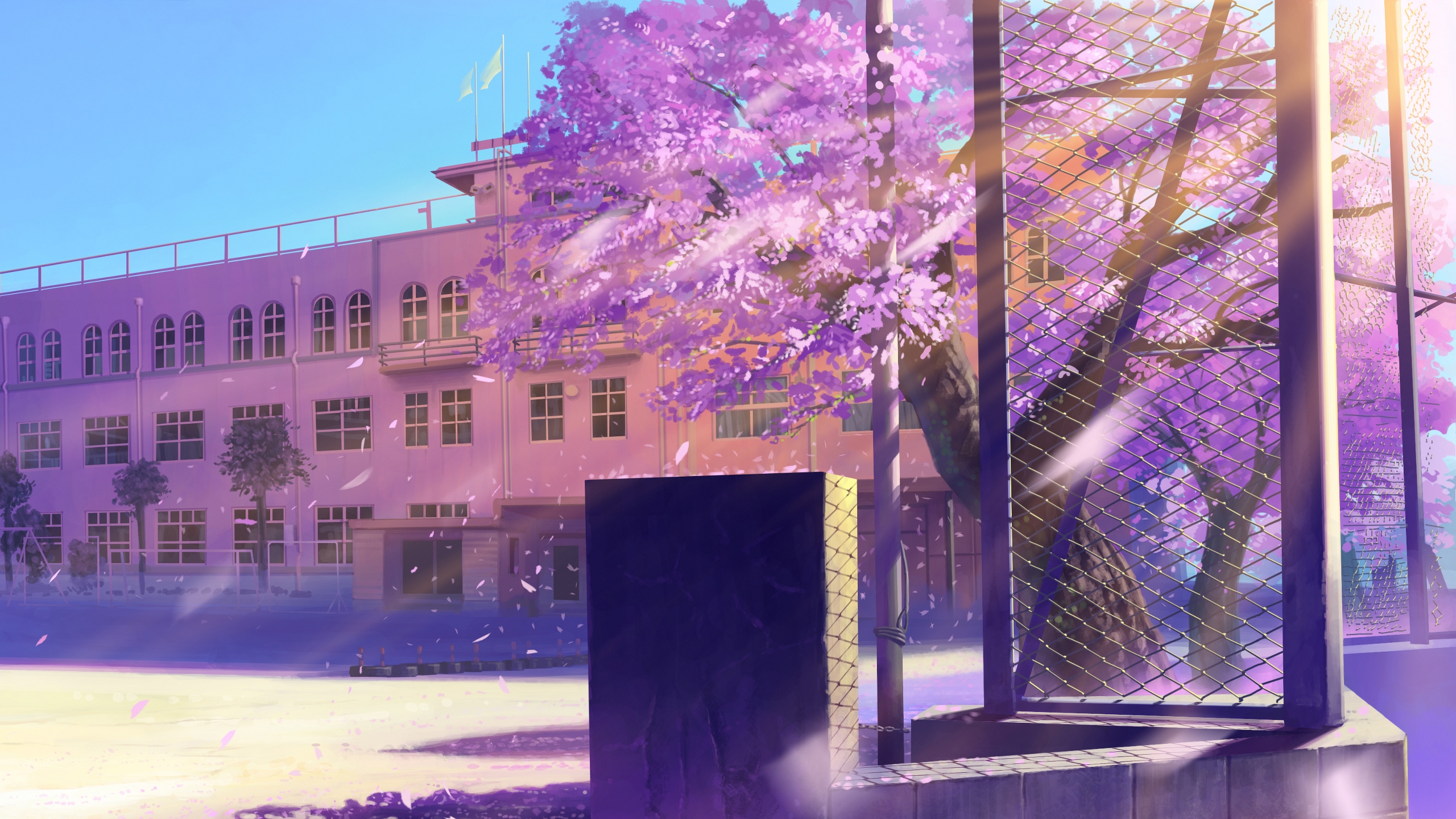 Anime School HD Wallpaper | Background Image