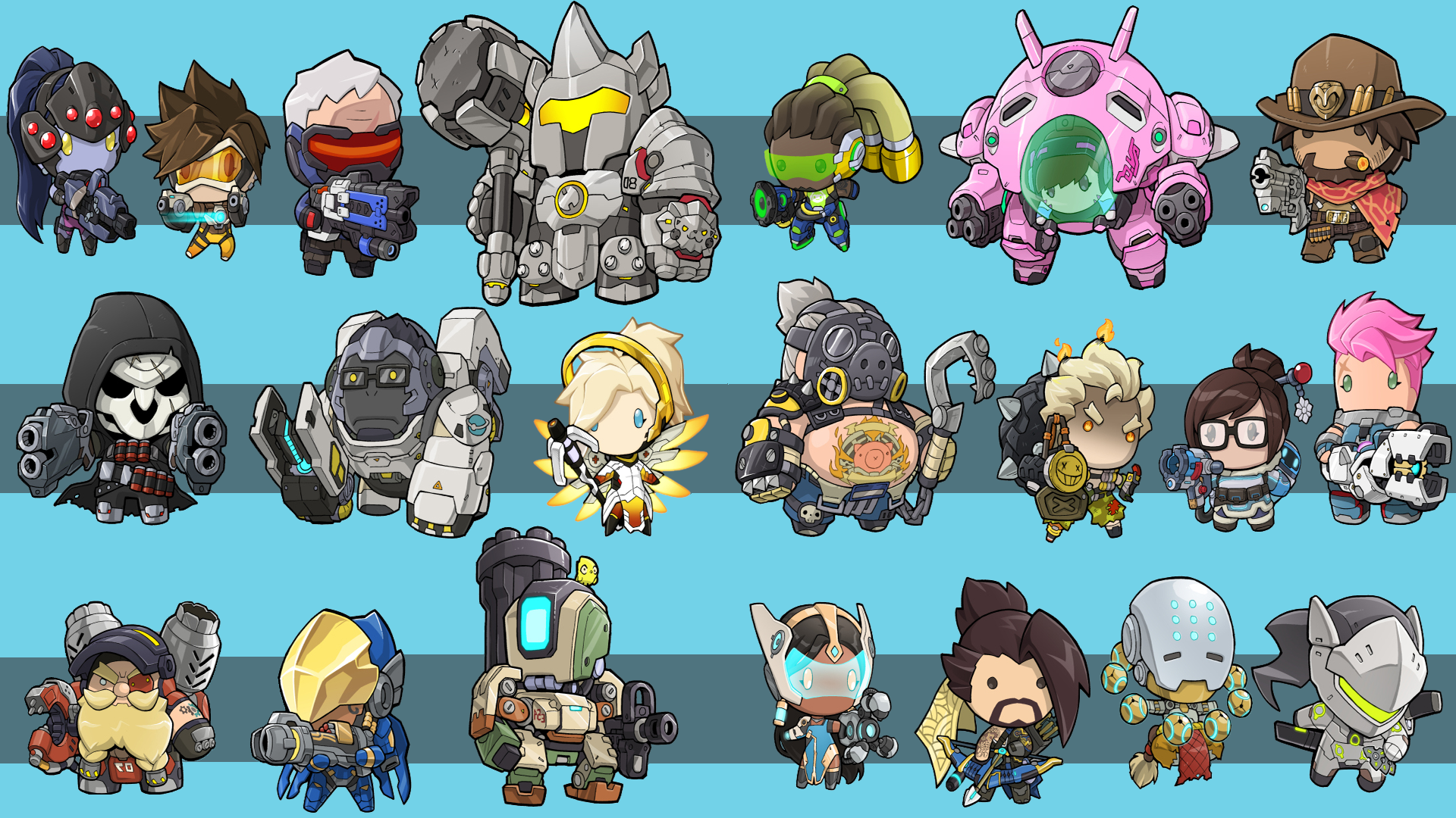 101 Reinhardt Overwatch Hd Wallpapers Background Images Wallpaper Abyss