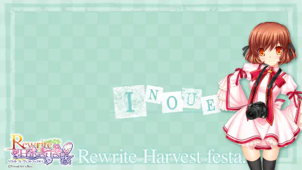 Inoue (Rewrite) Anime Rewrite HD Desktop Wallpaper | Background Image