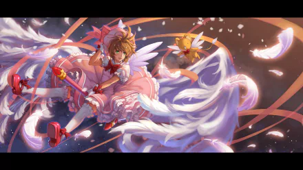 Cerberus (Cardcaptor Sakura) Sakura Kinomoto Anime Cardcaptor Sakura HD Desktop Wallpaper | Background Image