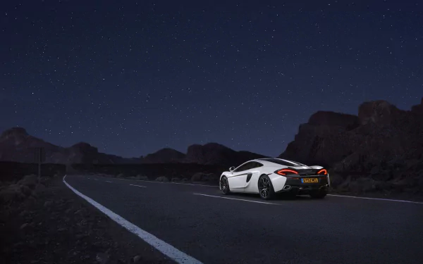 white car car supercar McLaren vehicle McLaren 570GT HD Desktop Wallpaper | Background Image