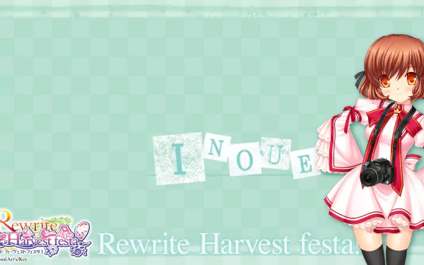 Inoue (Rewrite) Anime Rewrite HD Desktop Wallpaper | Background Image