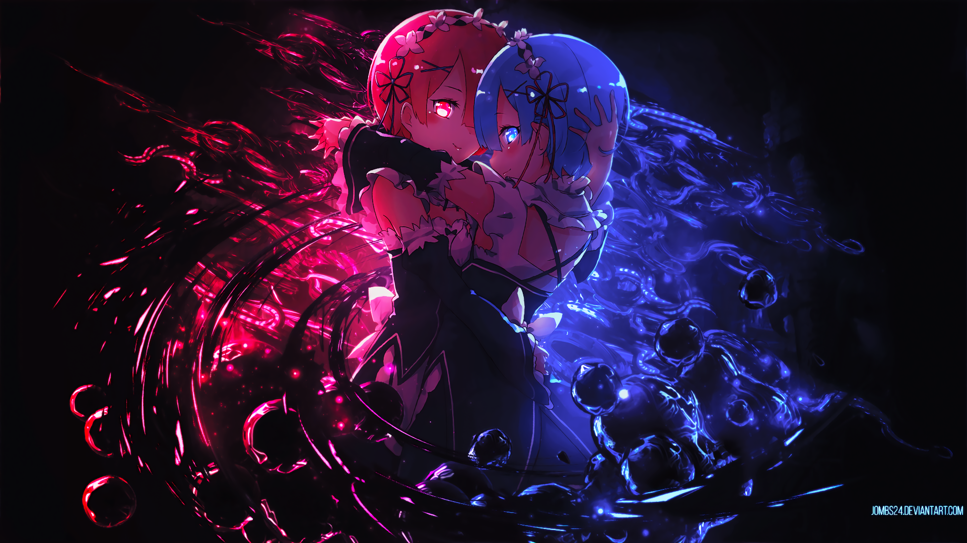 🌷 [📚] Anime : Re:Zero kara Hajimeru Isekai Seikatsu [🎭] Character : Rem  [🎨] pic : @tyunniies #anime #animeicons #animecaps…