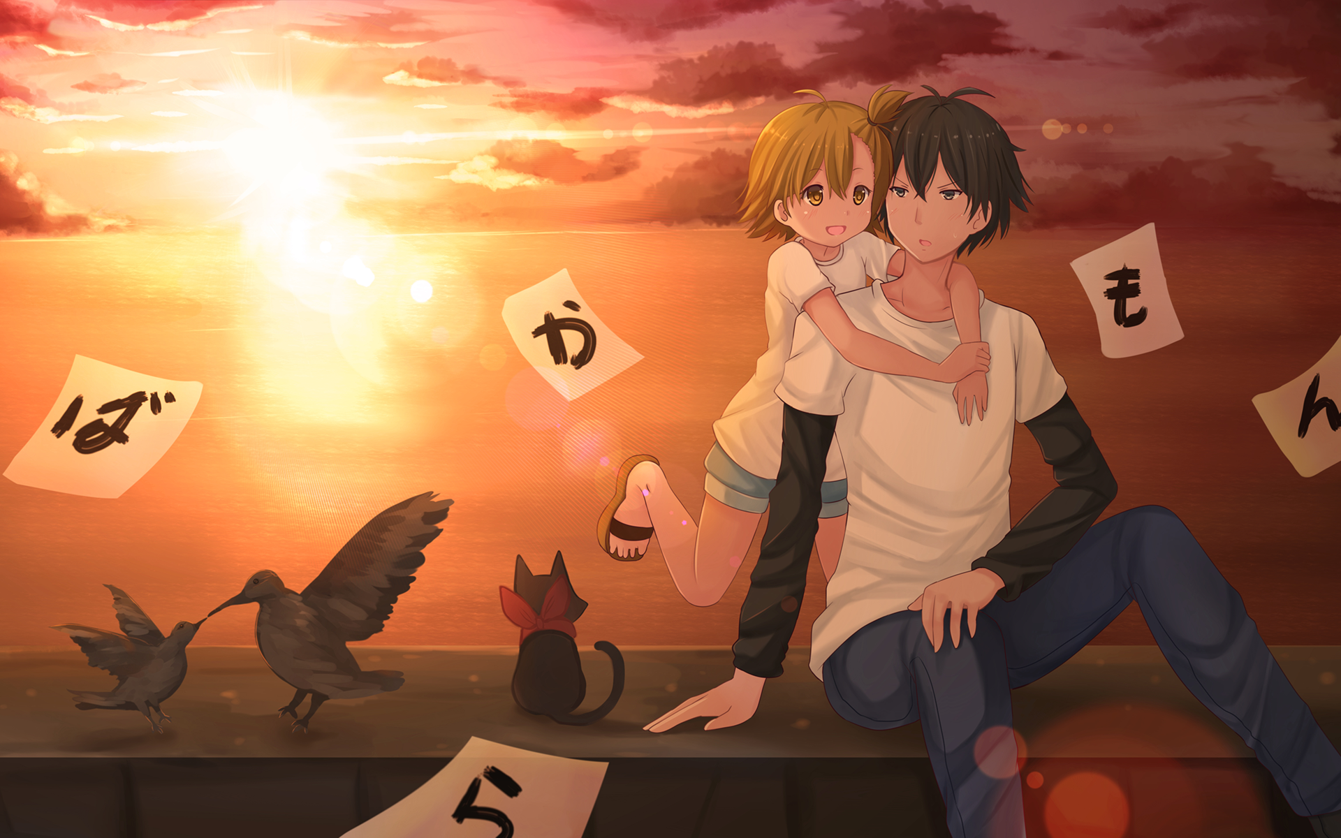 Definition of Carefree  Naru [Barakamon] (2250 x 4000) : r/Animewallpaper