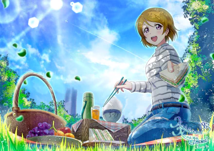 Hanayo Koizumi Anime Love Live! HD Desktop Wallpaper | Background Image