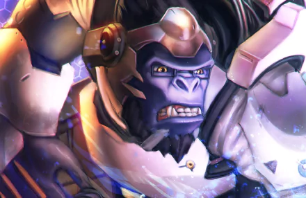Winston (Overwatch) video game Overwatch HD Desktop Wallpaper | Background Image