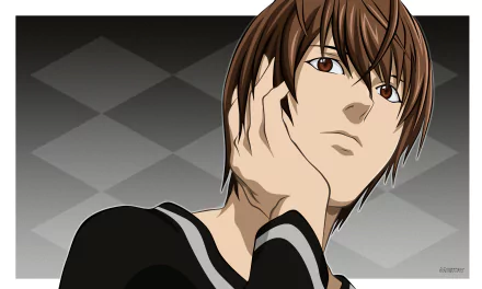 Light Yagami Anime Death Note HD Desktop Wallpaper | Background Image