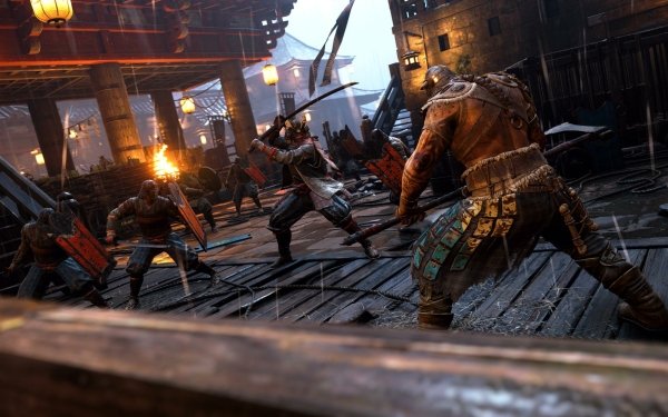 Video Game For Honor Samurai Viking Warrior Katana Battle HD Wallpaper | Background Image