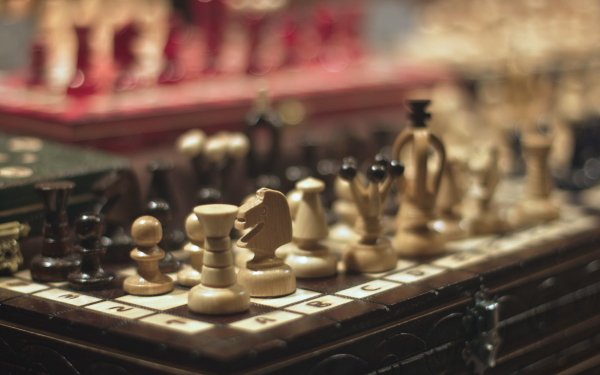 Game Chess Bokeh HD Wallpaper | Background Image