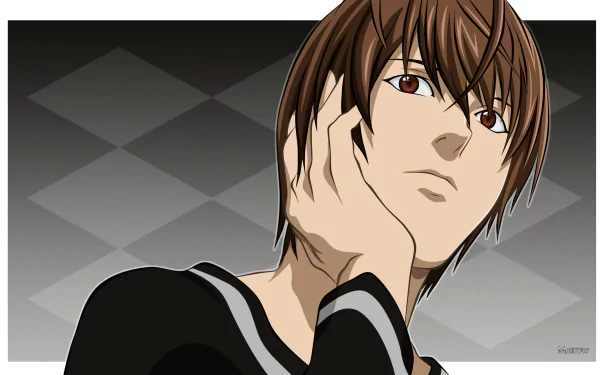 Light Yagami Anime Death Note HD Desktop Wallpaper | Background Image
