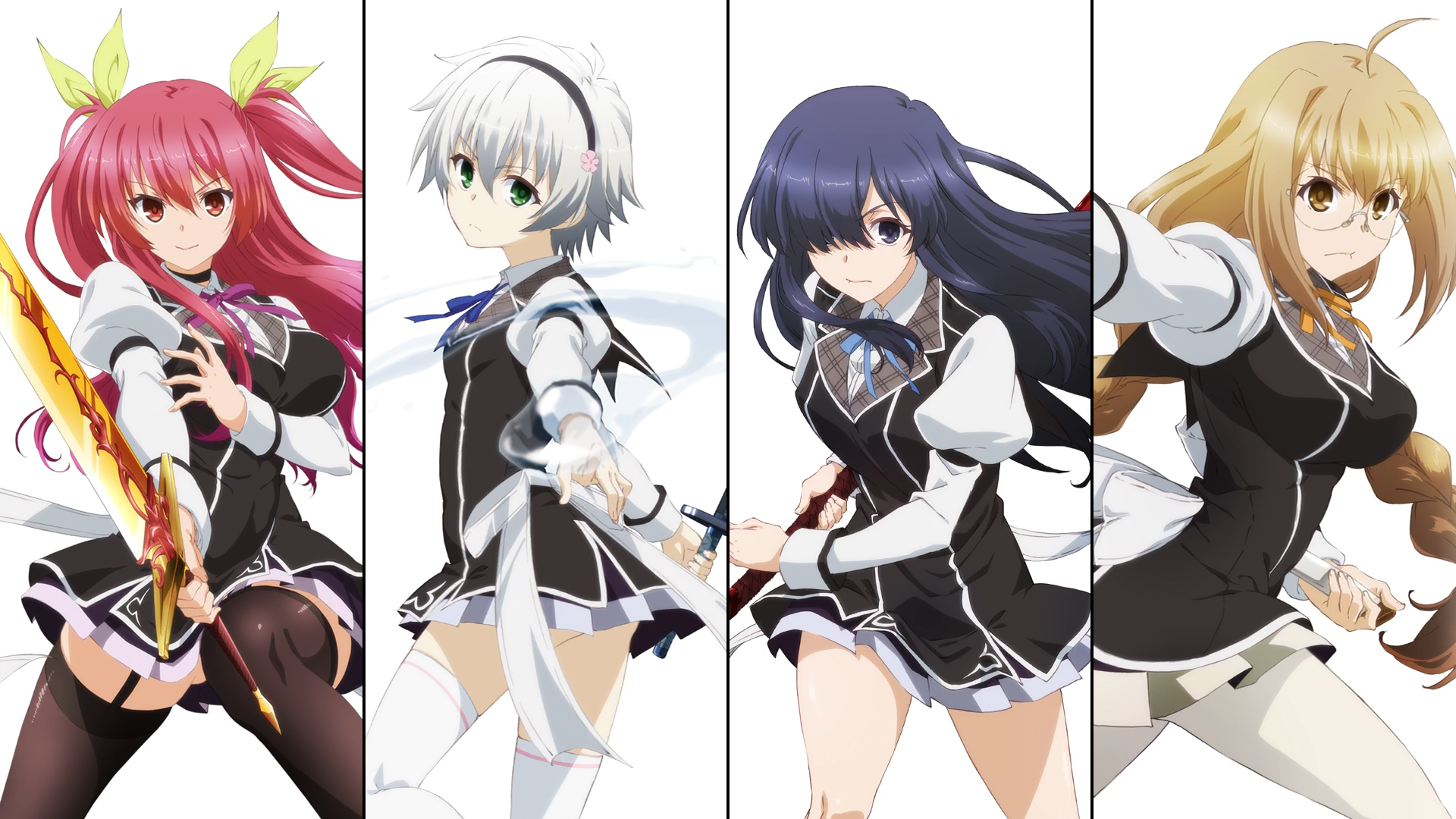 Rakudai kishi no cavalry characters