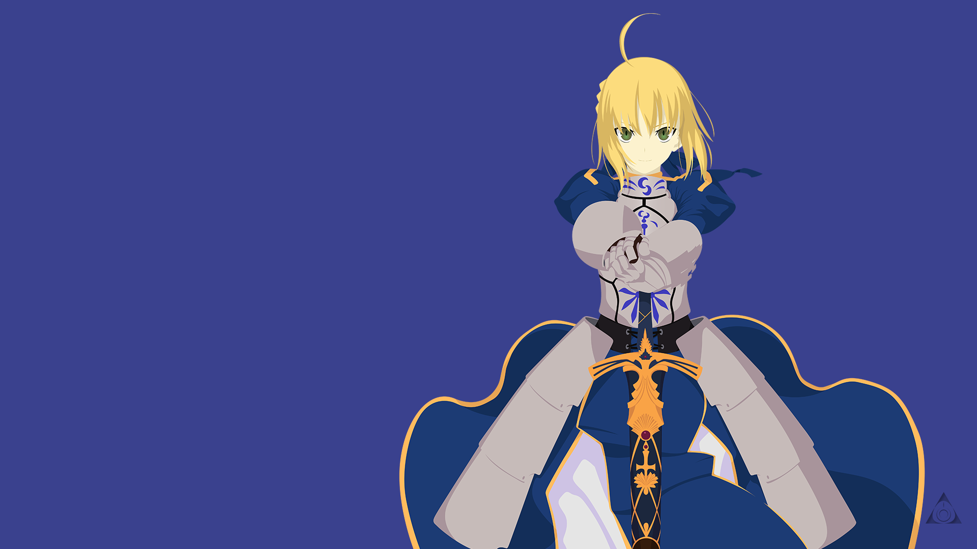 fate saber smile