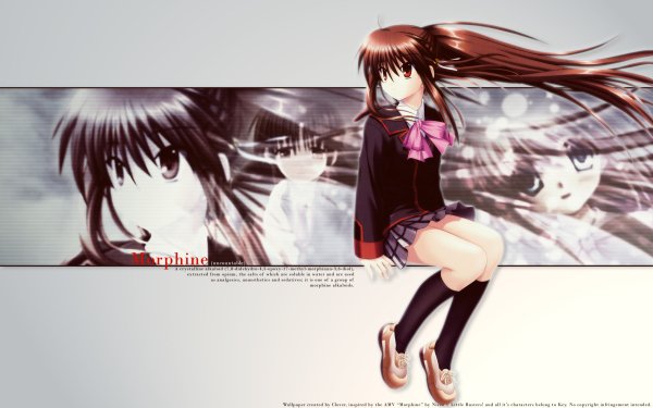 Anime Little Busters! Rin Natsume HD Wallpaper | Background Image