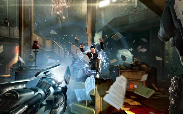 Deus Ex video game Deus Ex: Mankind Divided HD Desktop Wallpaper | Background Image