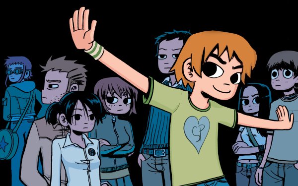 Stacey Pilgrim Young Neil Kim Pine Stephen Stills Knives Chau Wallace Wells Ramona Flowers Comic Scott Pilgrim HD Desktop Wallpaper | Background Image