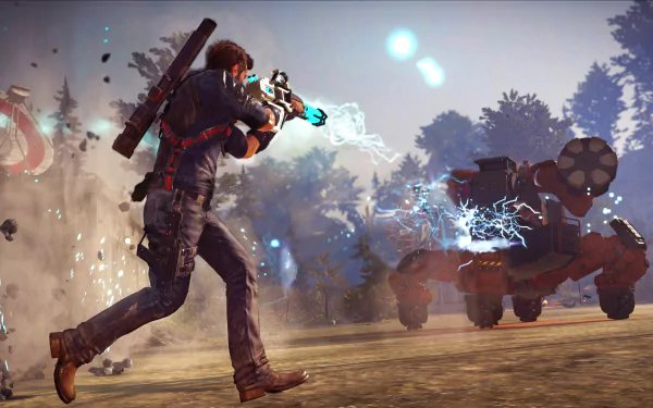 Rico Rodriguez (Just Cause) Just Cause 3: Mech Land Assault video game Just Cause 3 HD Desktop Wallpaper | Background Image