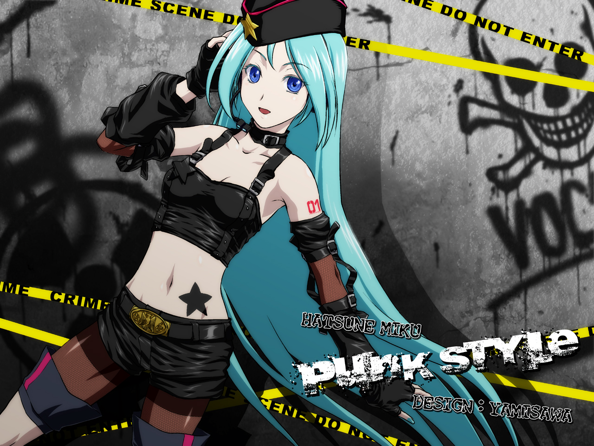 Download Hatsune Miku Anime Vocaloid HD Wallpaper by Iga Tomoteru