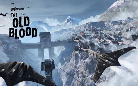 aircraft video game Wolfenstein: The Old Blood HD Desktop Wallpaper | Background Image