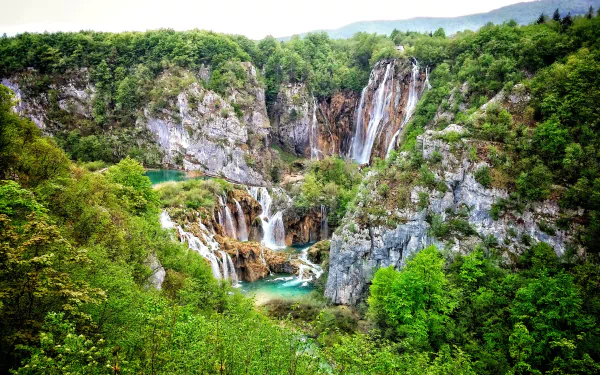  Plitvice Lakes National Park in Croatia
