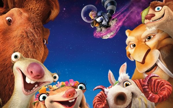 Movie Ice Age: Collision Course Ice Age Manny Sid Diego Scrat Buck Brooke Shangri Llama HD Wallpaper | Background Image
