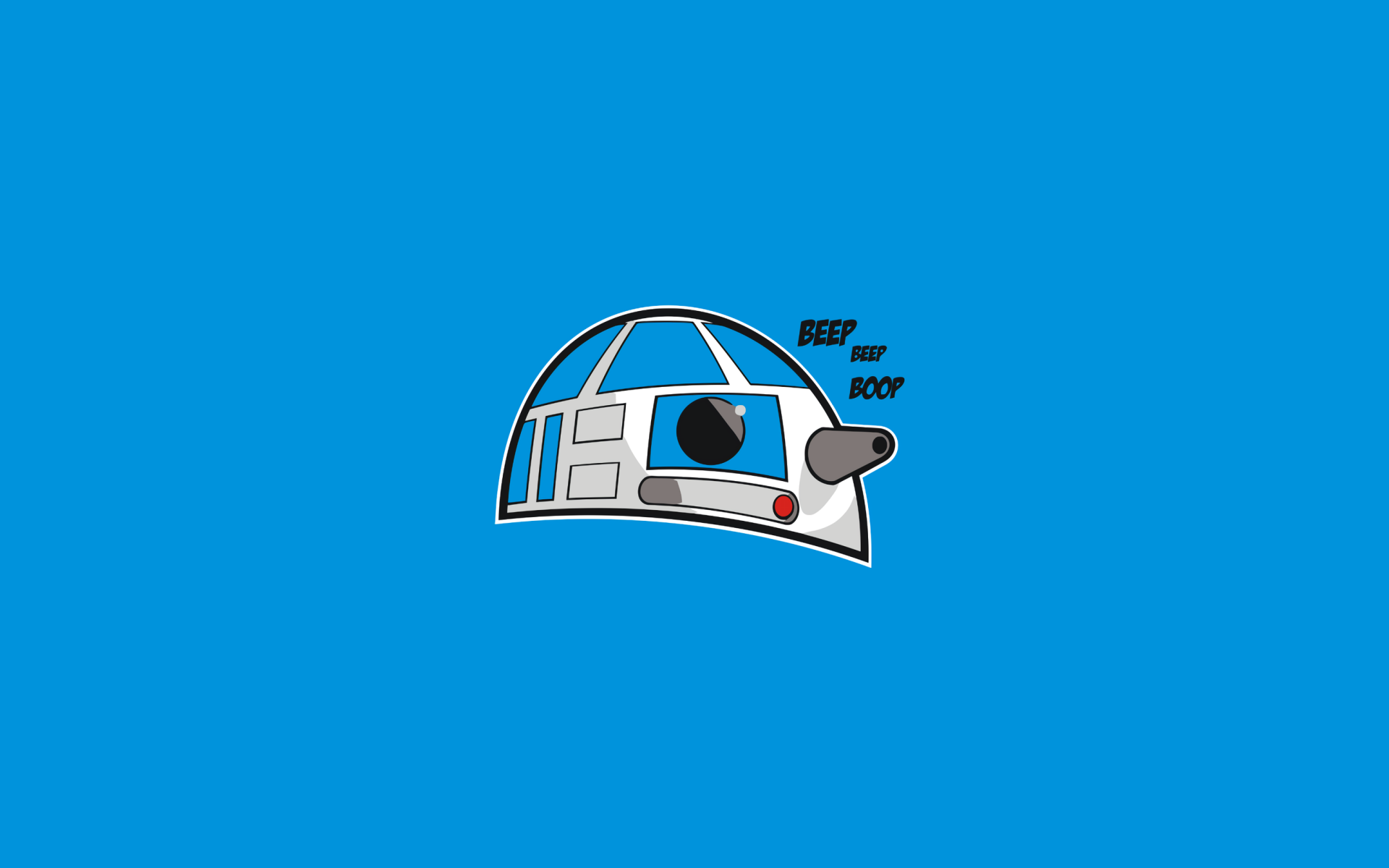 Download Blue R2-D2 Sci Fi Star Wars HD Wallpaper | 2688x1680 ...