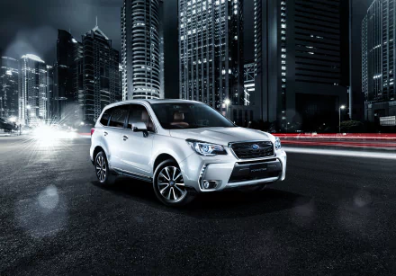 car SUV white car Subaru vehicle Subaru Forester HD Desktop Wallpaper | Background Image