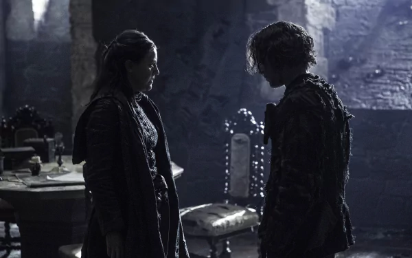 Yara Greyjoy Theon Greyjoy Gemma Whelan Alfie Allen TV Show Game Of Thrones HD Desktop Wallpaper | Background Image