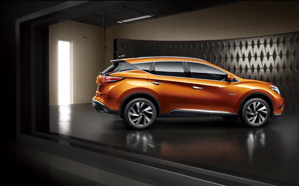 orange car car SUV Nissan vehicle nissan murano HD Desktop Wallpaper | Background Image