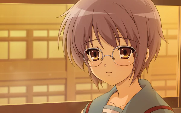 Yuki Nagato Suzumiya Haruhi no Yuuutsu Anime The Melancholy of Haruhi Suzumiya HD Desktop Wallpaper | Background Image