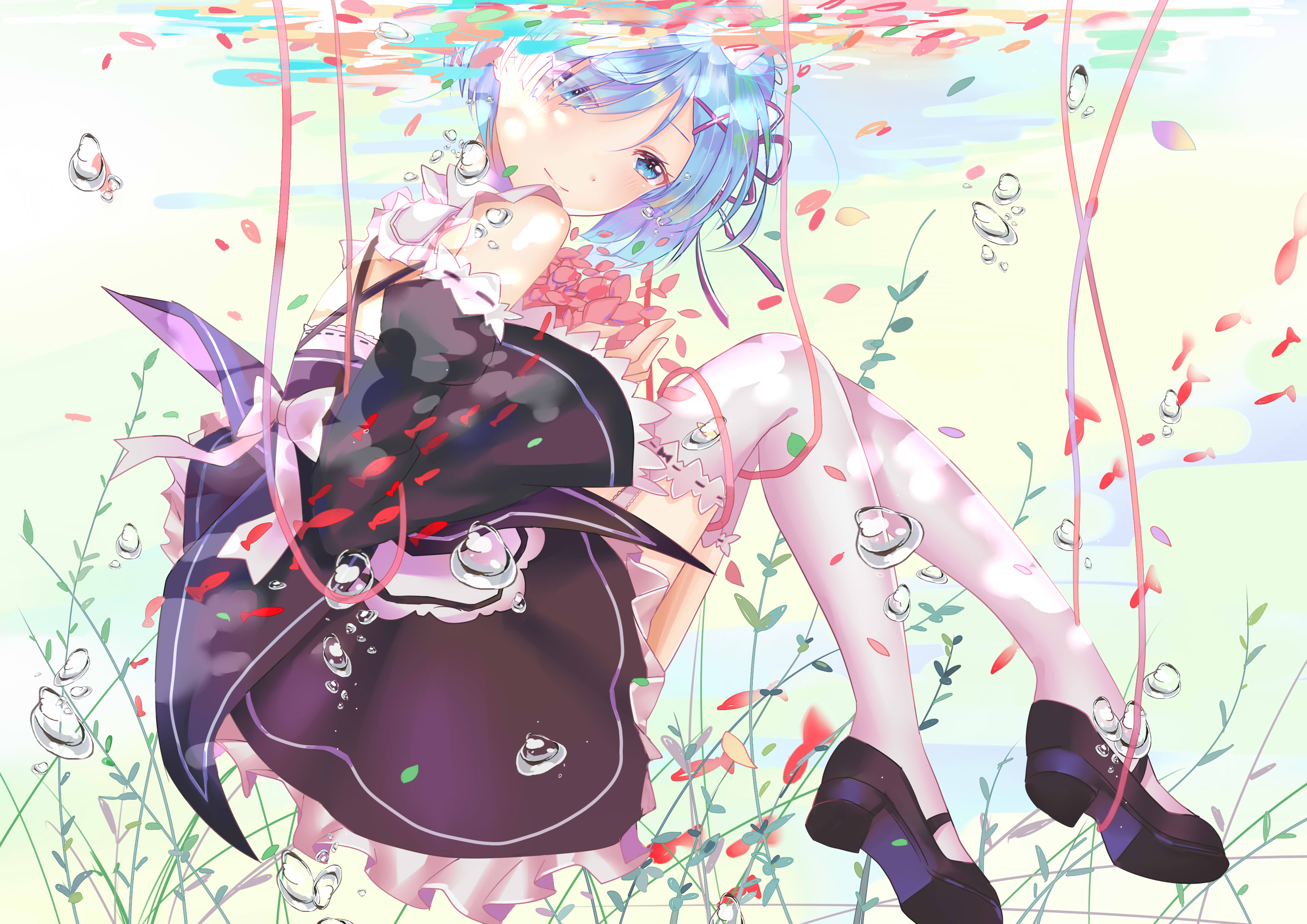 Anime Re:ZERO -Starting Life in Another World- HD Wallpaper by 速冻