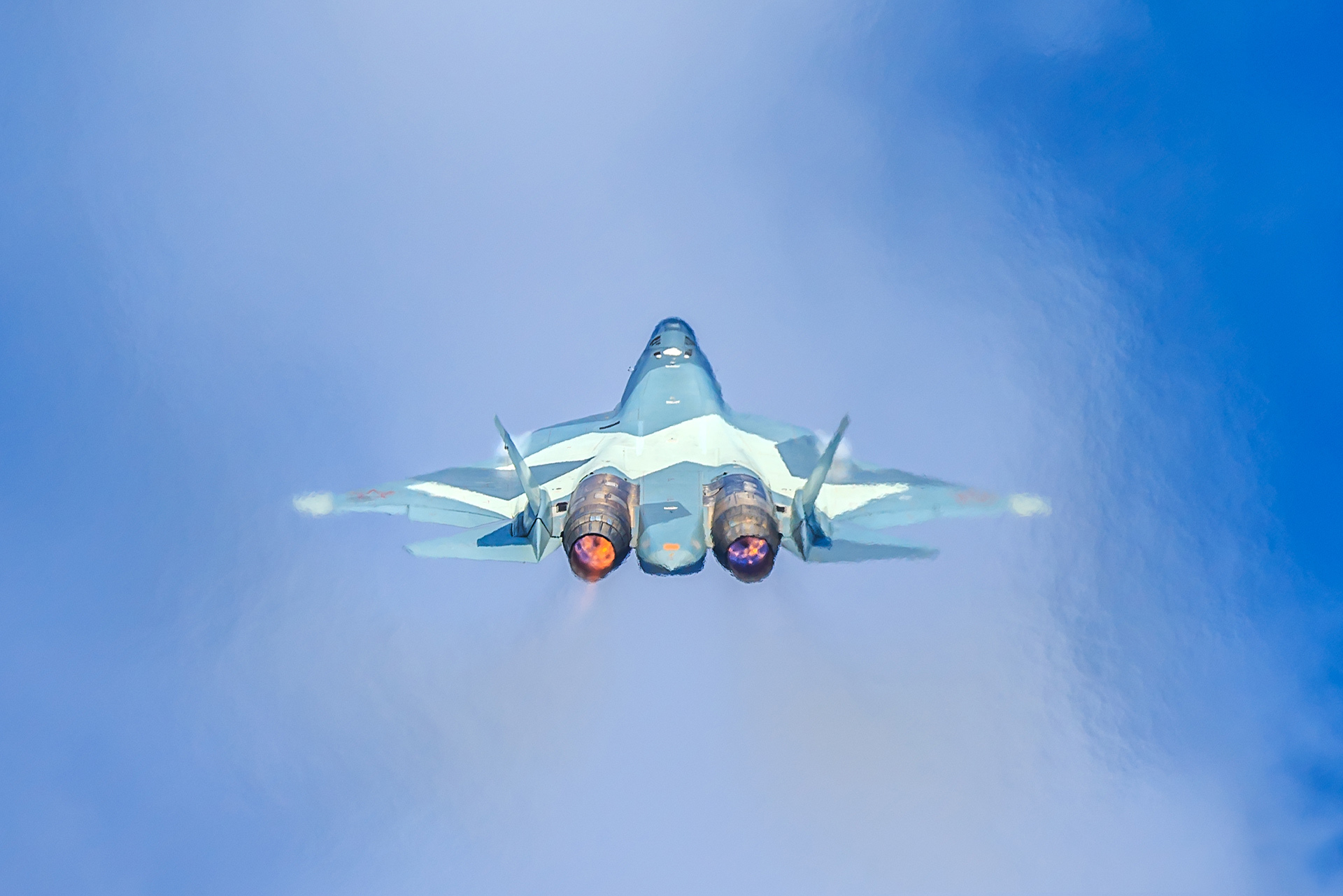 Military Sukhoi Su-57 HD Wallpaper | Background Image