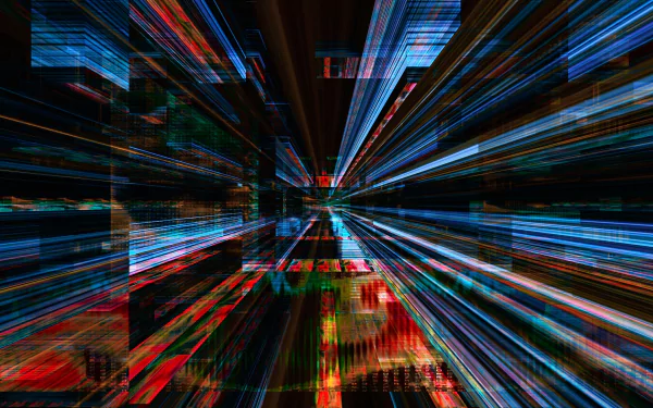 Abstract digital light HD Desktop Wallpaper | Background Image