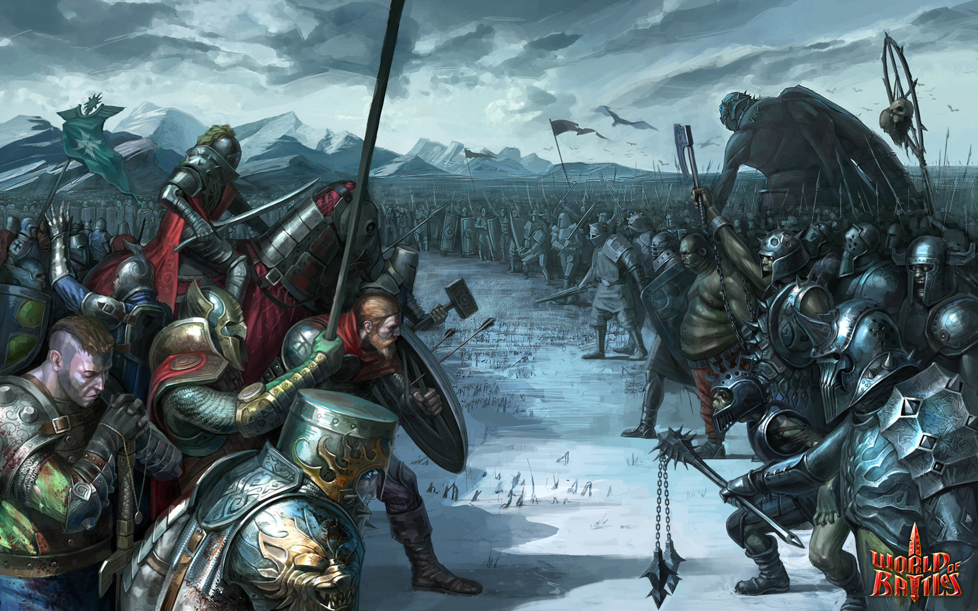 Video Game World Of Battles HD Wallpaper | Background Image
