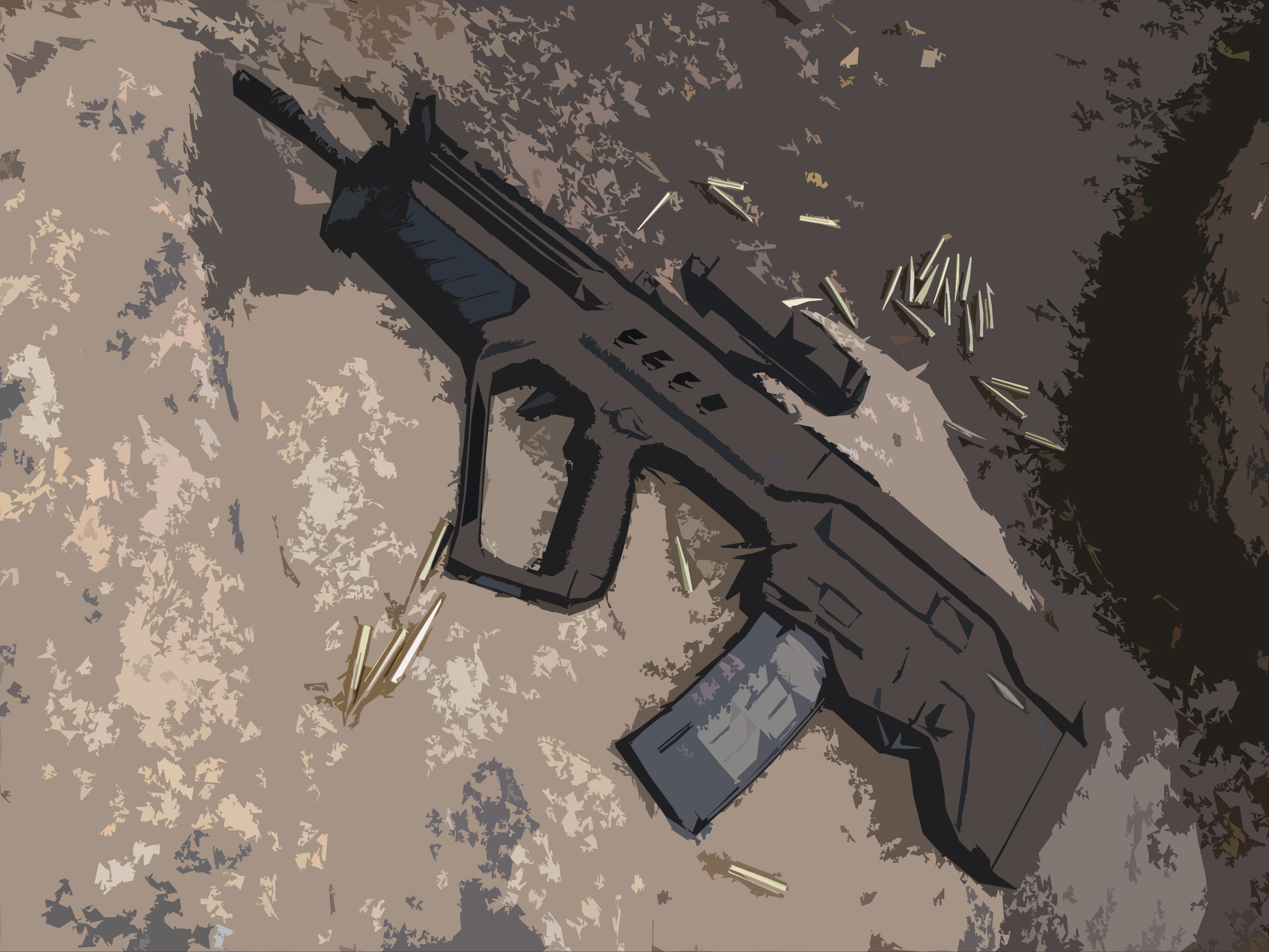 Weapons IWI Tavor HD Wallpaper | Background Image