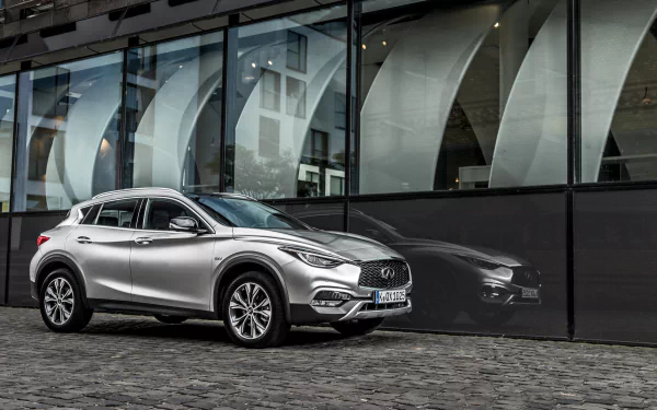 car silver car Infiniti vehicle Infiniti Q30 HD Desktop Wallpaper | Background Image