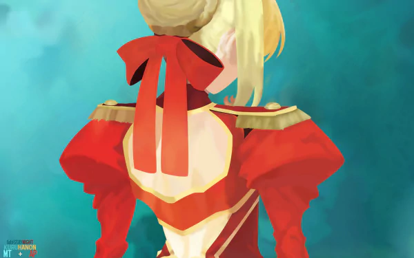 Red Saber Anime Fate/extra HD Desktop Wallpaper | Background Image
