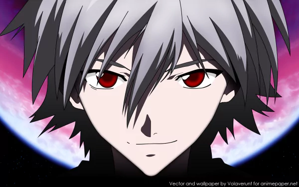 Kaworu Nagisa Anime Neon Genesis Evangelion HD Desktop Wallpaper | Background Image