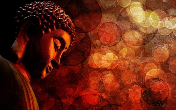 Religious Buddha Bokeh HD Wallpaper | Background Image