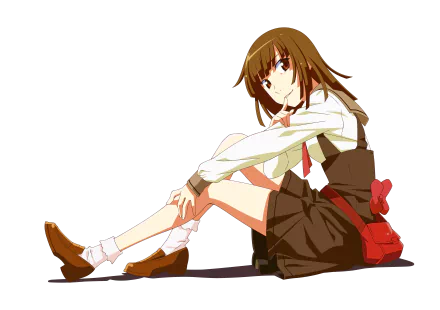 Nadeko Sengoku Anime Monogatari (Series) HD Desktop Wallpaper | Background Image