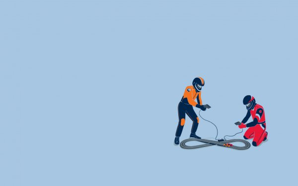 Humor Funny Toy Race Track HD Wallpaper | Background Image