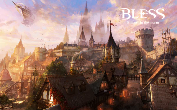 video game Bless Online HD Desktop Wallpaper | Background Image