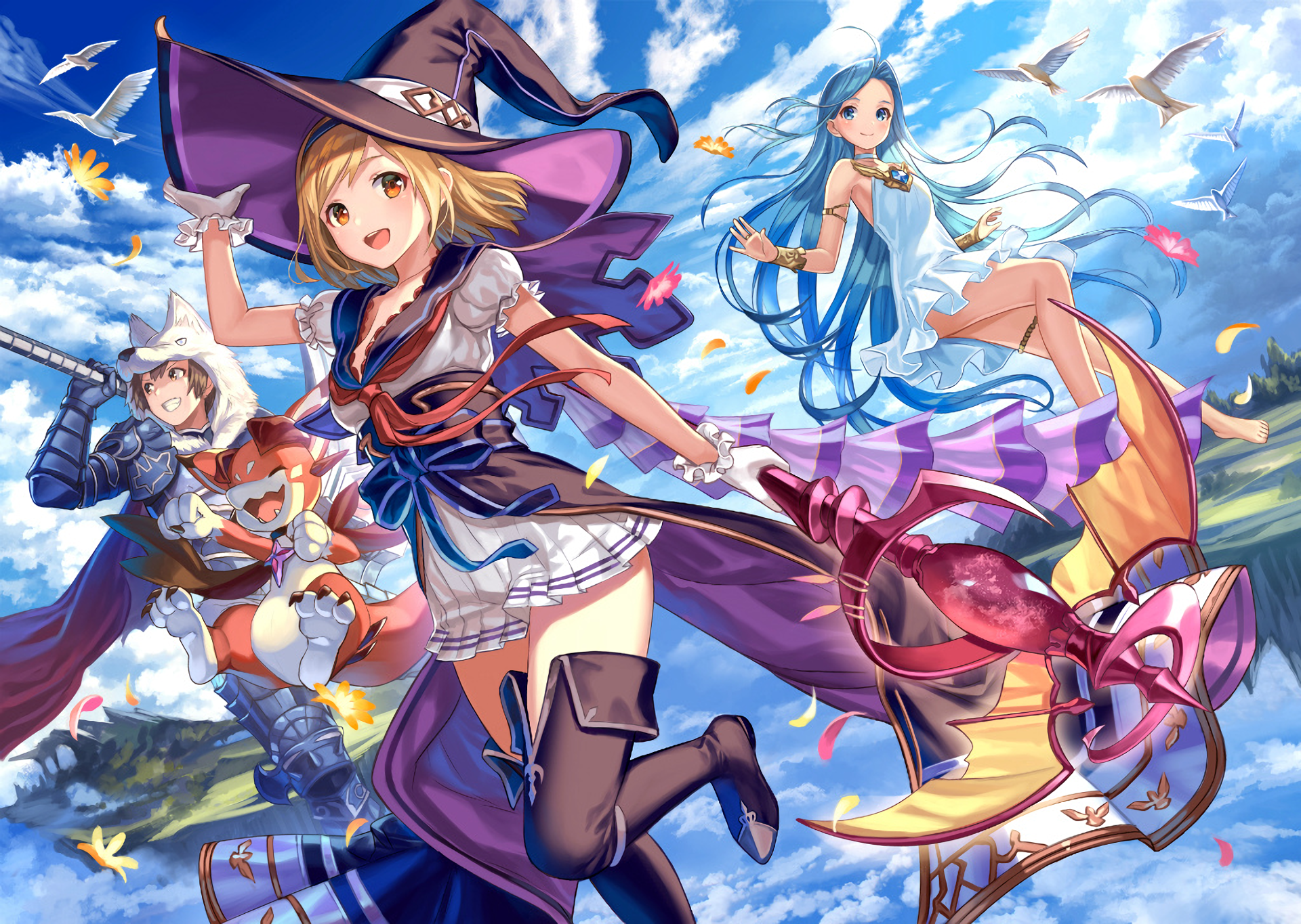 133 Granblue Fantasy Hd Wallpapers Background Images Wallpaper