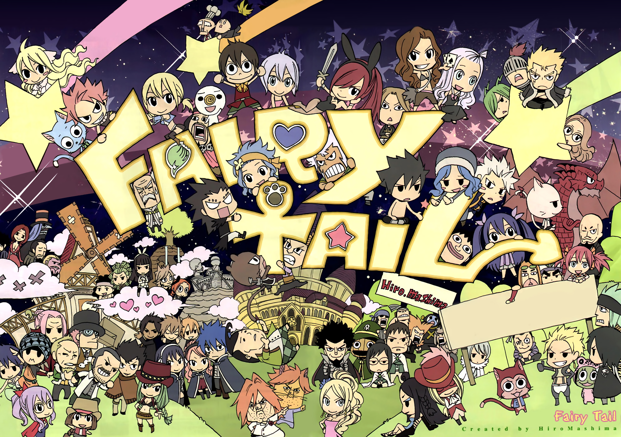 Anime Fairy Tail Fond d'écran HD | Image